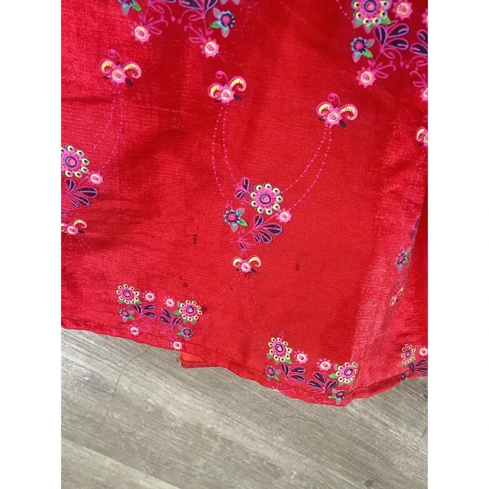 Disney Parks Store Elena‎ Avalor Girls Princess Dress Halloween Sz S Red Deluxe